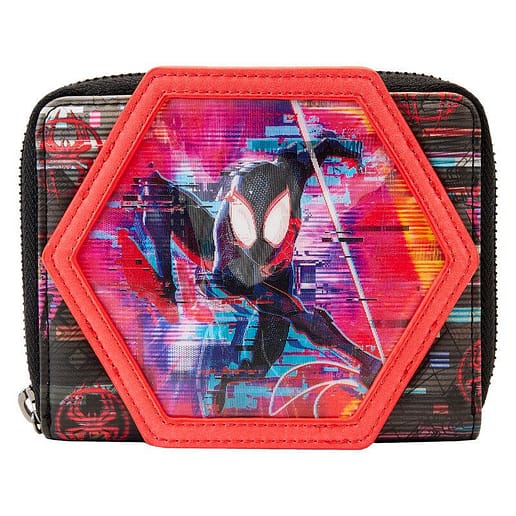 Loungefly Marvel Spiderman Across the Spider-Verse Lenticular plånbok