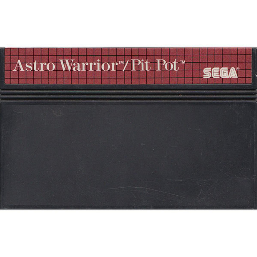 Astro Warrior / Pit Pot Sega Master System (Begagnad, Endast kassett, Andrasortering)