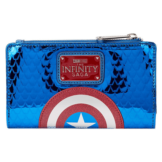 Loungefly Marvel Captain America metallic plånbok