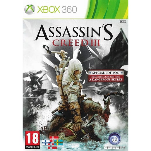 Assassins Creed III Xbox 360 Special Edition Nordic (Begagnad)