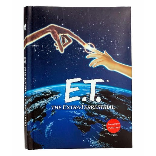 E.T. notebook with lights
