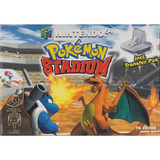 Pokemon Stadium + Transfer Pak Nintendo 64