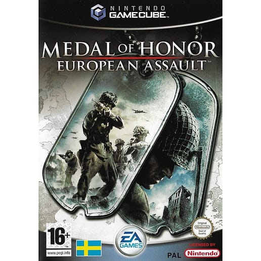 Medal of Honor European Assault Nintendo Gamecube Swedish Edition (Begagnad)