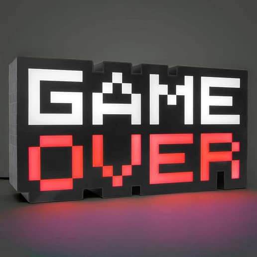 Game Over 8-Bit lampa