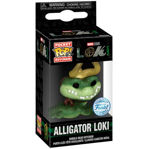 Pocket POP Nyckelring Marvel Loki Alligator Loki
