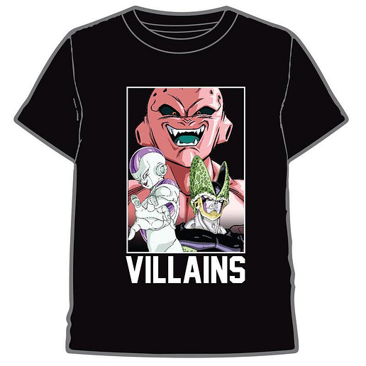 Dragon Ball Z Villains t-shirt vuxen (Small)