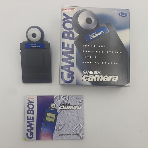 Gameboy Camera Blue Boxad (Begagnad)