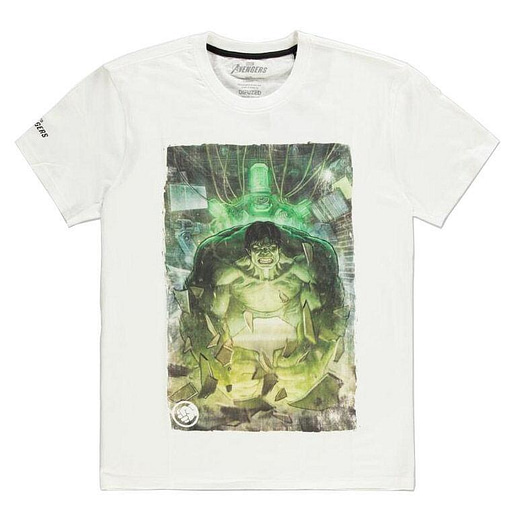 Marvel Avengers Hulk t-shirt vuxen (Large)