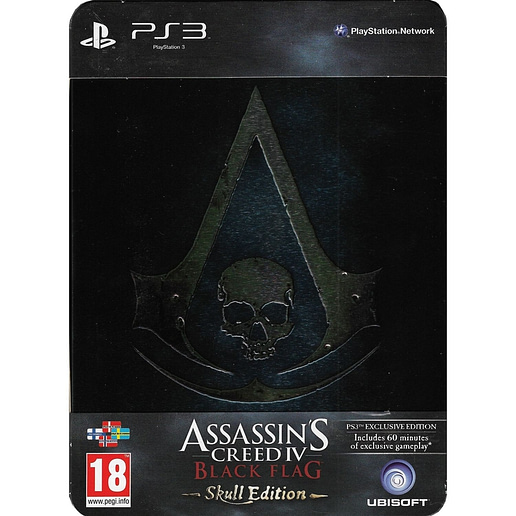 Assassins Creed IV Black Flag Skull Edition Playstation 3 (Begagnad)