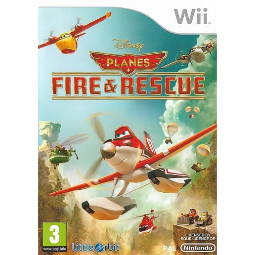 Planes Fire & Rescue Nintendo Wii Nintendo Wii (Begagnad)
