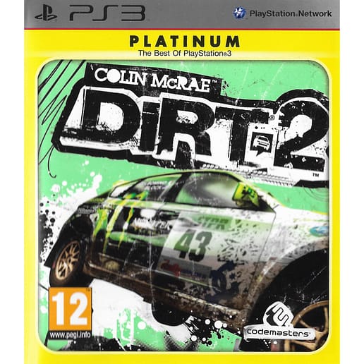 Colin McRae Dirt 2 Playstation 3 PS3 Platinum