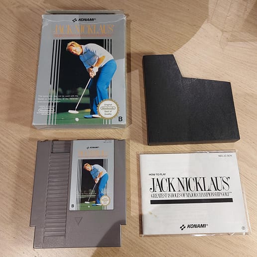 Jack Nicklaus Greatest 18 Holes of Major Championship Golf Nintendo