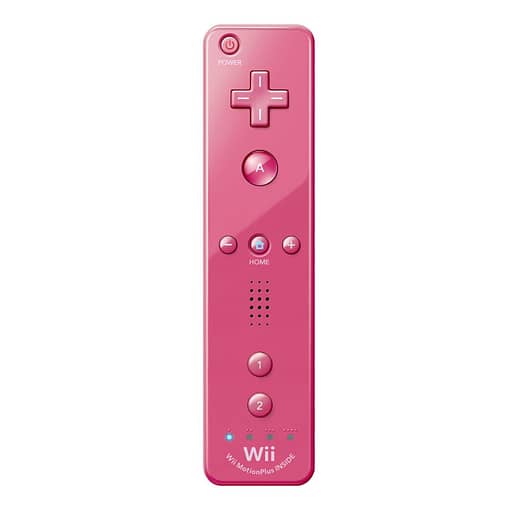 Wiimote Motionplus Rosa Original Nintendo Wii