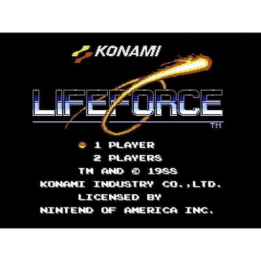 Life Force Salamander Nintendo NES SCN (Begagnad)