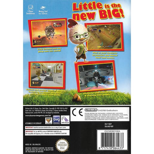 Chicken Little Nintendo Gamecube (Begagnad)