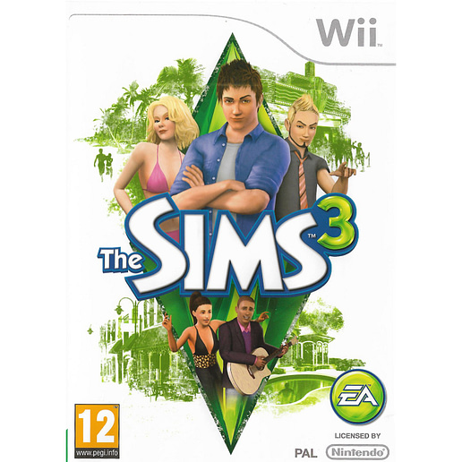 The Sims 3 Nintendo Wii (Begagnad)