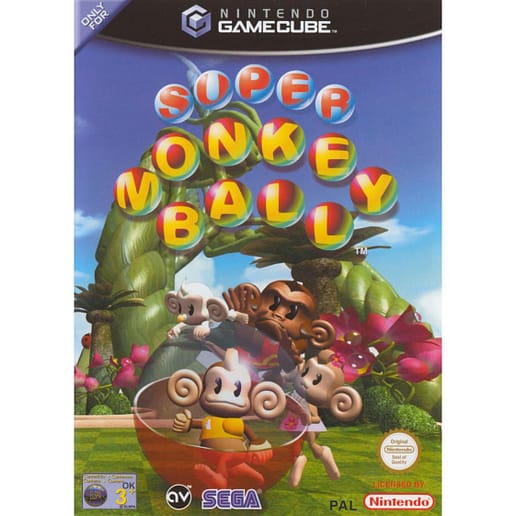 Super Monkey Ball Nintendo Gamecube Swedish (Begagnad)
