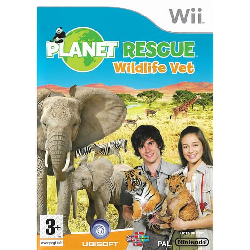 Planet Rescue Wildlife Vet Nintendo Wii (Begagnad)
