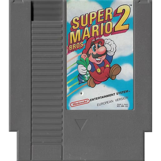 Super Mario Bros 2 Nintendo NES SCN (Begagnad)