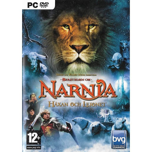 Berättelsen om Narnia Häxan och Lejonet PC DVD Swedish (Begagnad)
