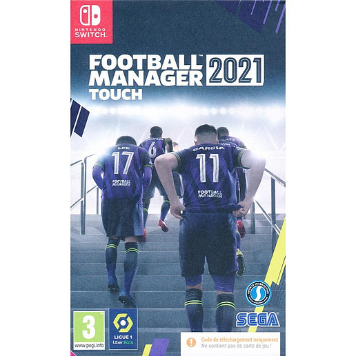 Football Manager 2021 Touch FR Nintendo Switch (Code in a box)