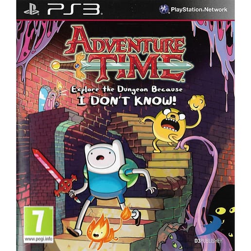 Adventure Time Explore the Dungeon Because I Dont Know Playstation 3 PS3 (Begagnad)