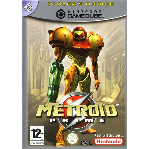 Metroid Prime Nintendo Gamecube Players Choice (Begagnad)