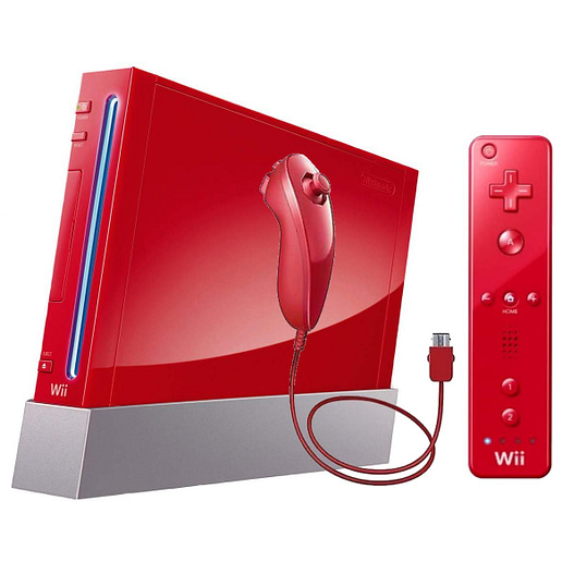 Basenhet Röd Nintendo Wii