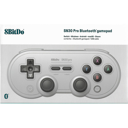 8Bitdo SN30 Pro Gamepad Gray Edition