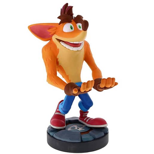 Crash Bandicoot figur med hållare 21cm