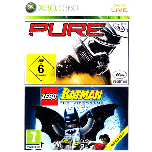 Pure & Lego Batman the Videogame Xbox 360