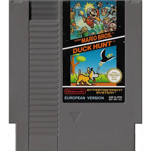 Super Mario Bros / Duck Hunt Nintendo NES SCN (Begagnad)