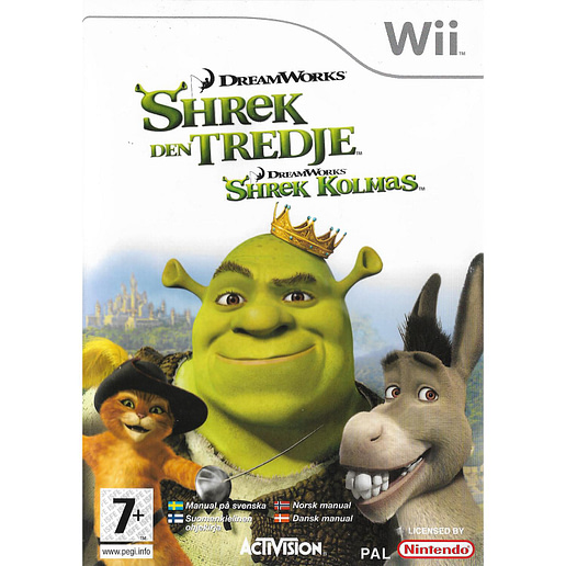 Shrek den Tredje Nintendo Wii (Begagnad)