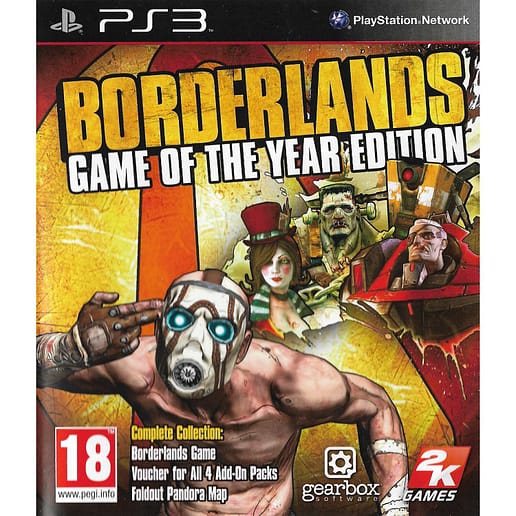 Borderlands Game of the Year Edition Playstation 3 PS3 (Begagnad)