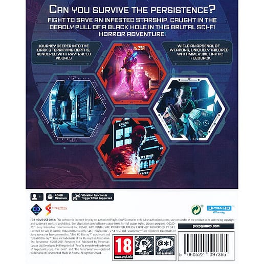 The Persistence Enhanced Playstation 5