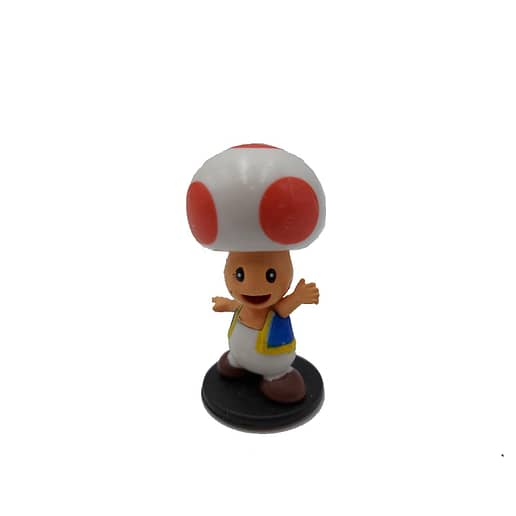 Super Mario Bros Toad Figur 4 cm