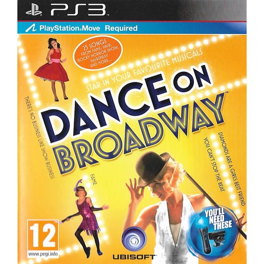 Dance on Broadway Playstation 3 PS 3 (Begagnad)