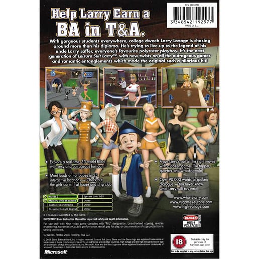 Leisure Suit Larry Magna Cum Laude Xbox (Begagnad)
