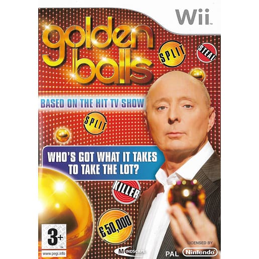 Golden Balls Nintendo Wii (Begagnad)