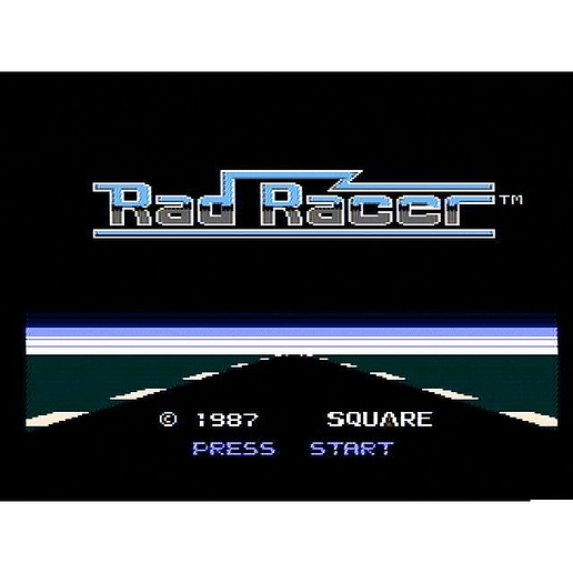 Rad Racer Nintendo NES SCN (Begagnad)