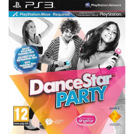 DanceStar Party Playstation 3 PS 3 (Begagnad)