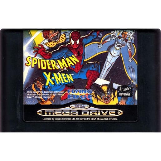 Spider-Man / X-Men Arcades Revenge Sega Mega Drive (Begagnad, Endast kassett)