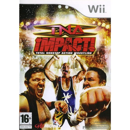 TNA Impact Total Nonstop Action Wrestling Nintendo Wii (Begagnad)