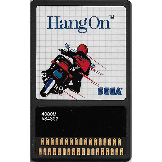 Hang On The Sega Card Master System (Begagnad, Endast kort)