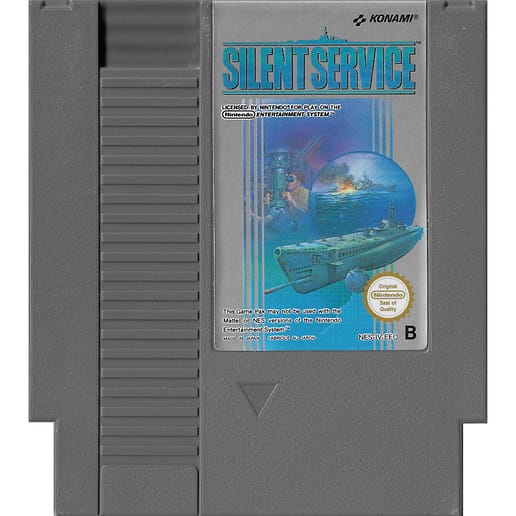 Silent Service Nintendo NES SCN (Begagnad)