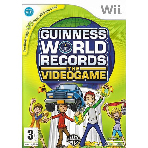 Guinness World Records The Videogame Nintendo Wii (Begagnad)