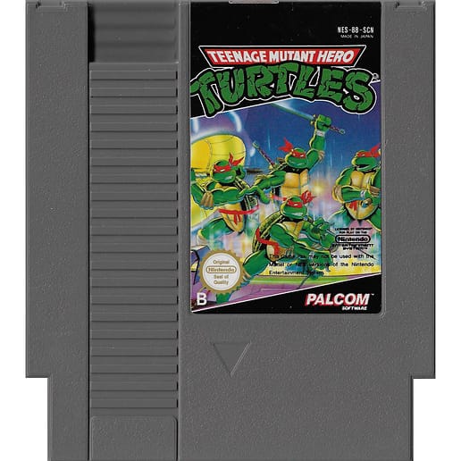 Teenage Mutant Hero Turtles Nintendo NES SCN (Begagnad)