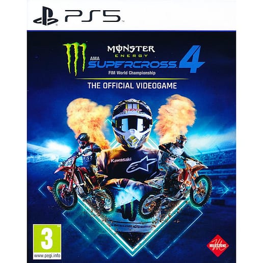 Monster Energy Supercross 4 The Official Videogame Playstation 5