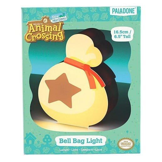 Animal Crossing Bell Bag box light lampa