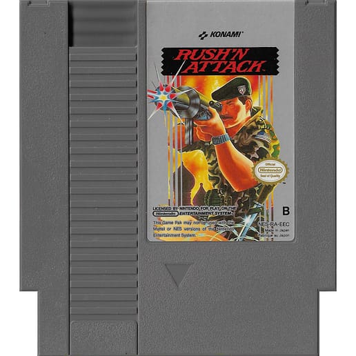 Rush n Attack Nintendo NES SCN (Begagnad)